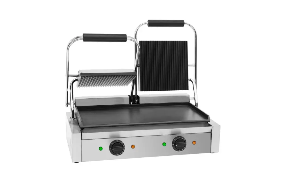Double Electric Panini Press Grill