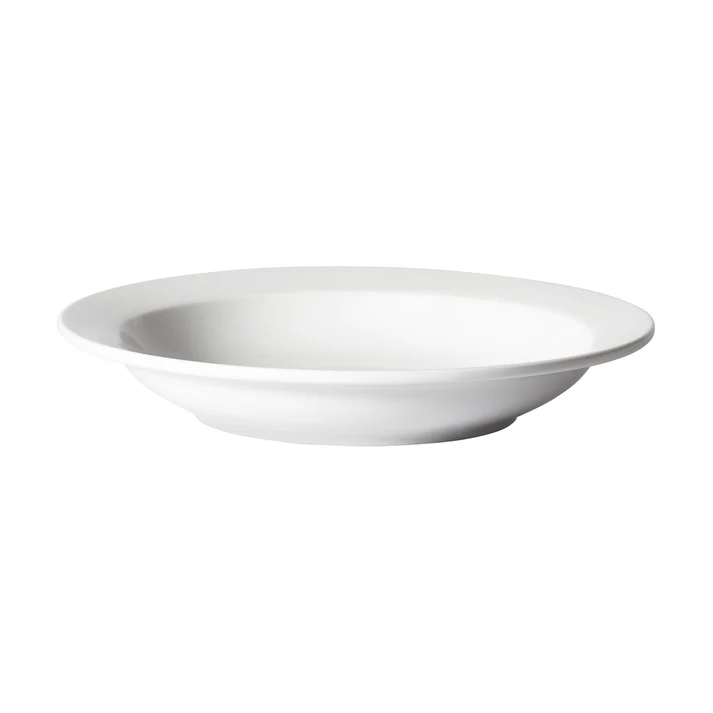 Birkhall Pasta Bowl with Rolled Edge, 22 oz, 11" dia, White Porcelain, 12 Pieces/Case