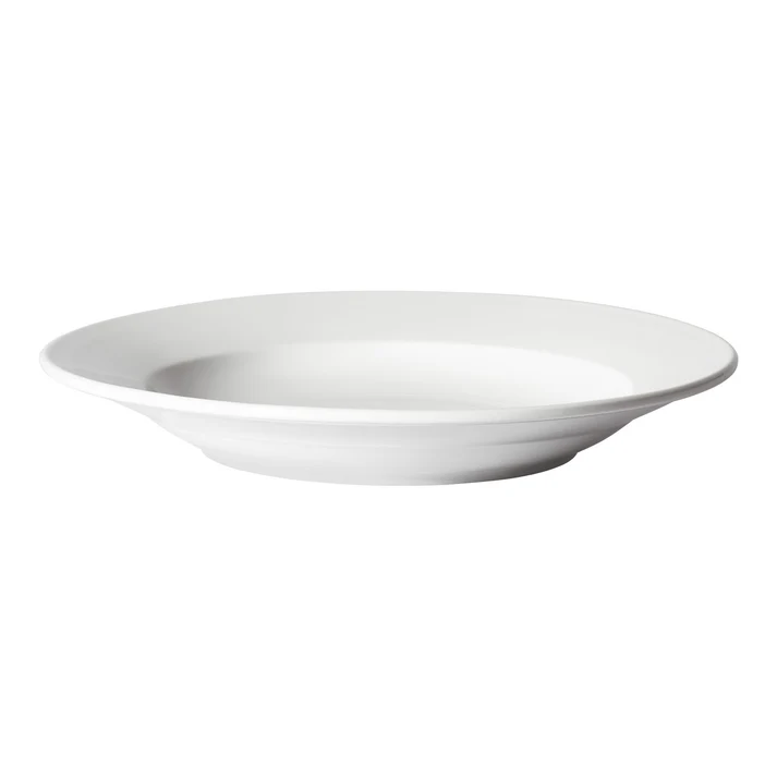 Birkhall Pasta Bowl with Rolled Edge, 22 oz, 12" dia, White Porcelain, 12 Pieces/Case