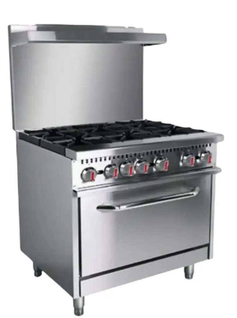 Twin Power Range w/6 Burners 36" 