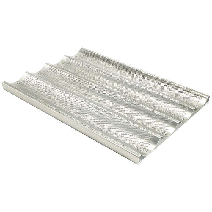 Channel Perforated Non-Stick Baguette Pan