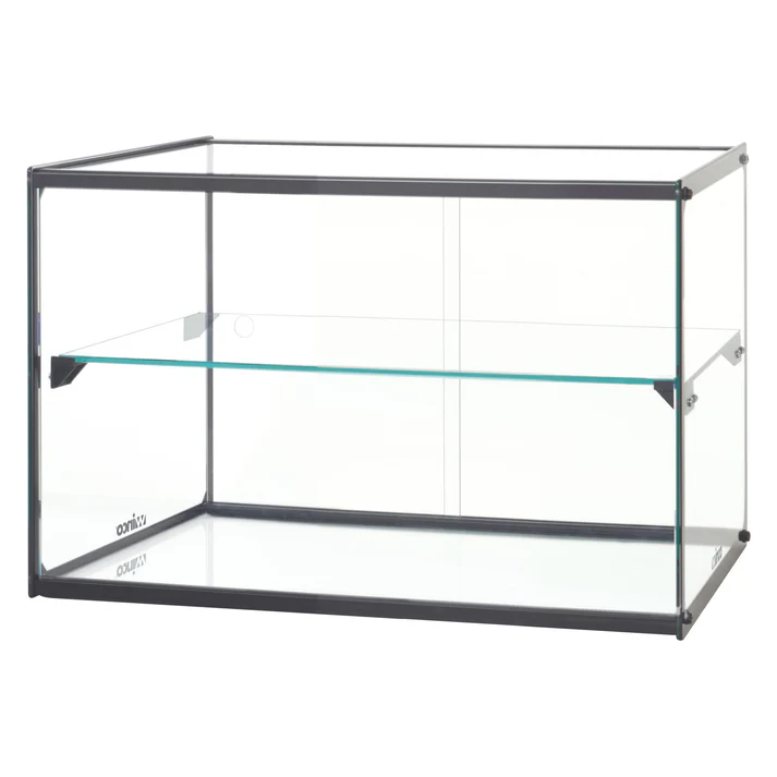 Glass Ambient Display Case, 22"L x 16"D x 15"H