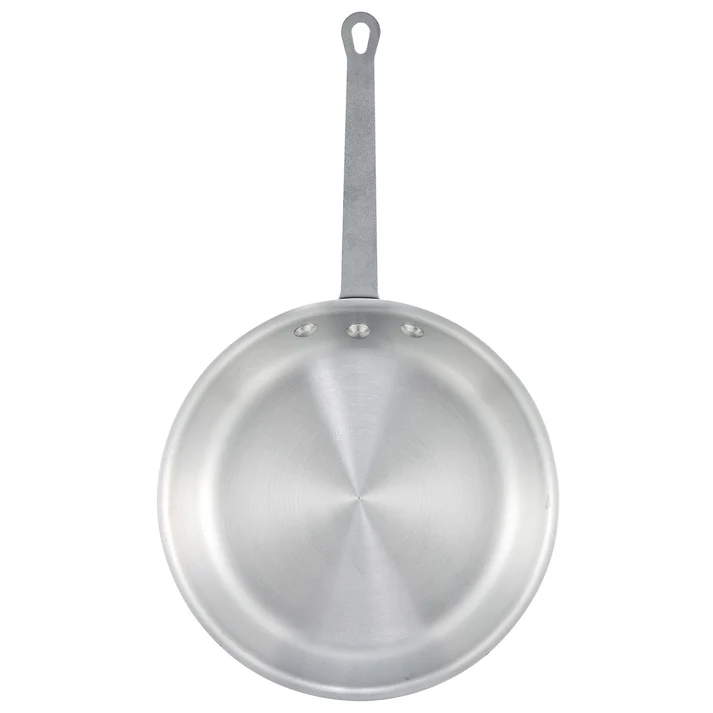 Aluminum Fry Pan, Gladiator, Natural Finish - 14" Dia