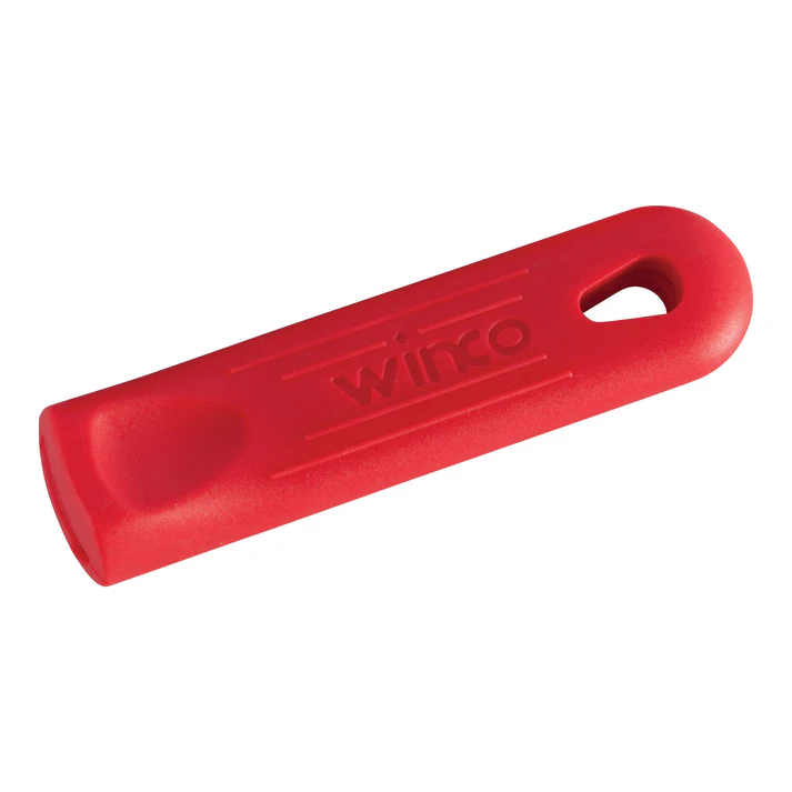 Removable Silicone Sleeve for Fry & Sauce Pans - Red, Fits AFP-7, -8, ASP-1, -2