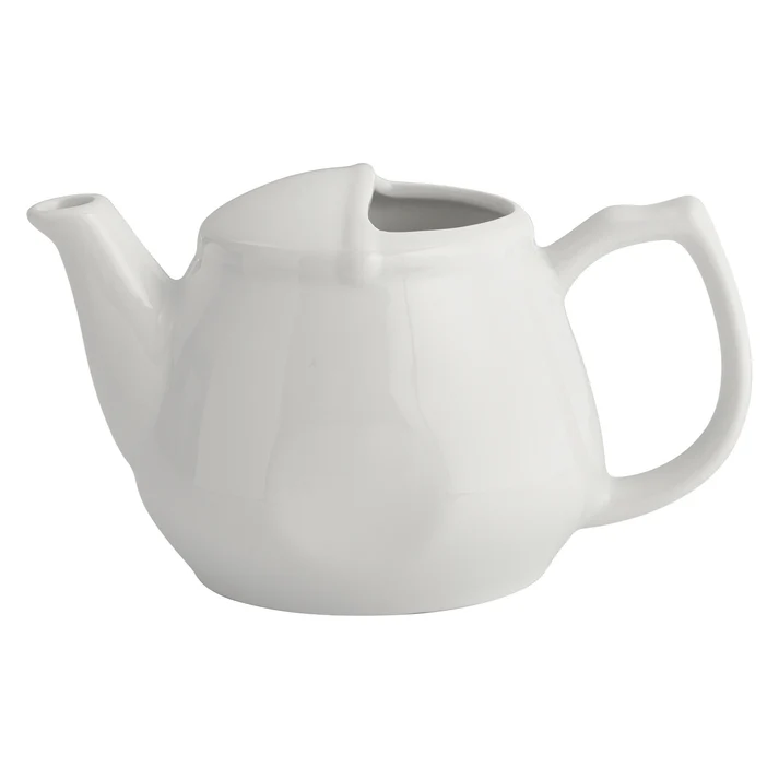 Teapot, 15 oz, White Porcelain, White, 24 Pieces/Case