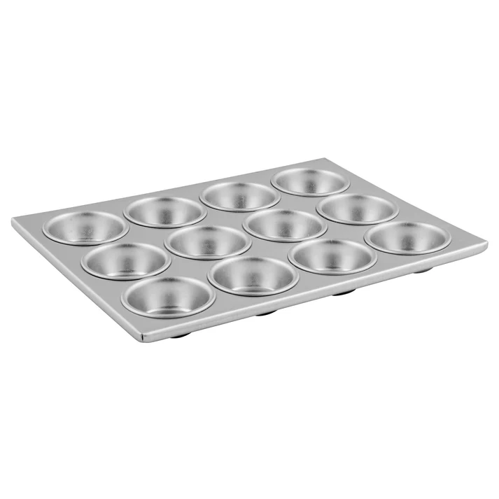 12-Cup Aluminum Muffin Pan - 3 oz