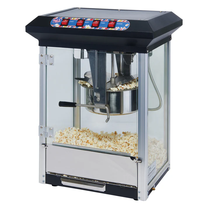 Electric Popcorn Popper, Black - Show Time! 