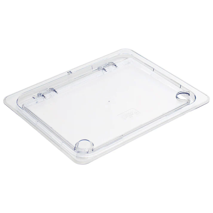 Polycarbonate Food Pan Cover, Hinged - Half (1/2)