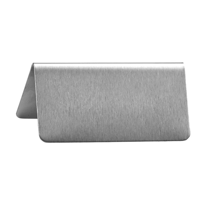 Tent Sign, Stainless Steel - Blank