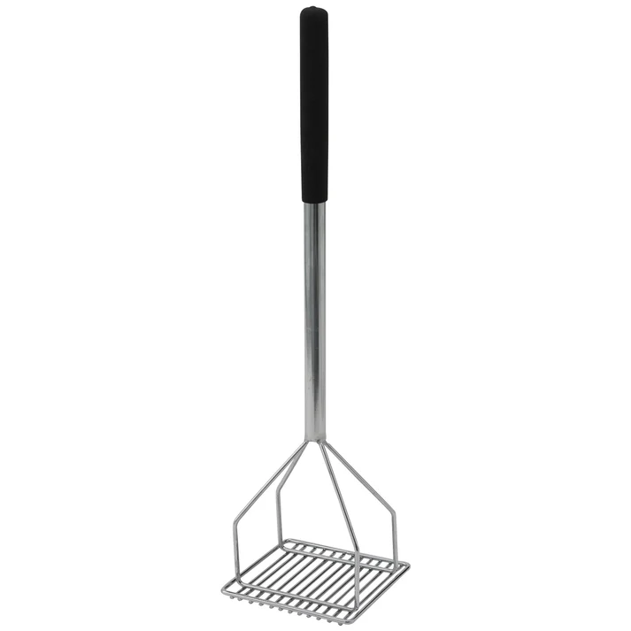  Potato Masher with Plastic Handle - 5-1/4" Square