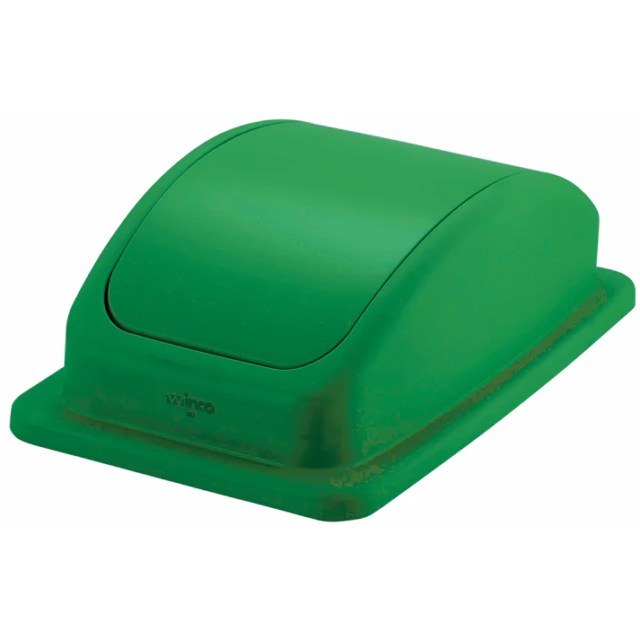 Swing Lid for 23 Gallon Slender Trash Cans - Green