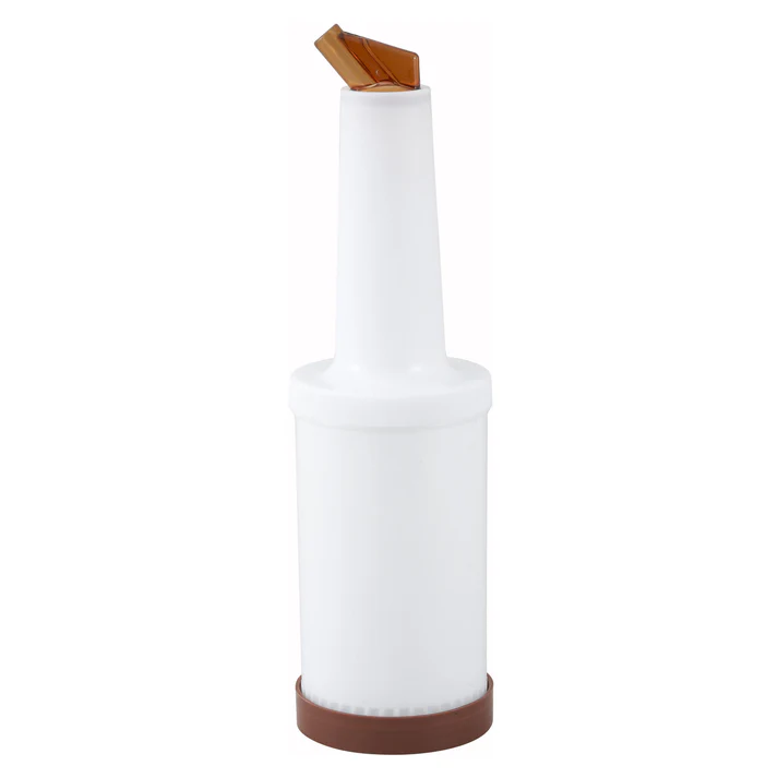  Liquor/Juice Pour Bottle - 2 Quart, Brown