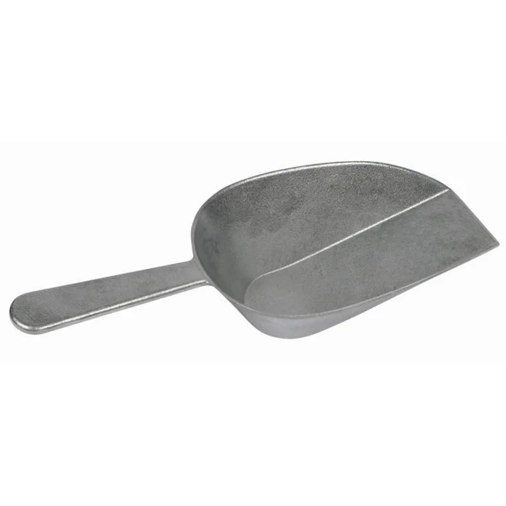 Aluminum Scoop, Flat Bottom - 24 oz