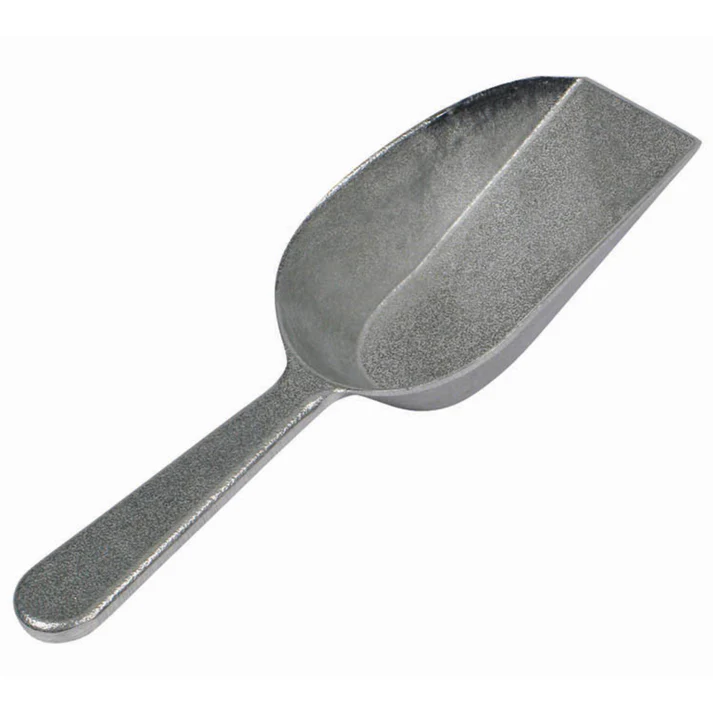Aluminum Scoop, Flat Bottom - 4 oz
