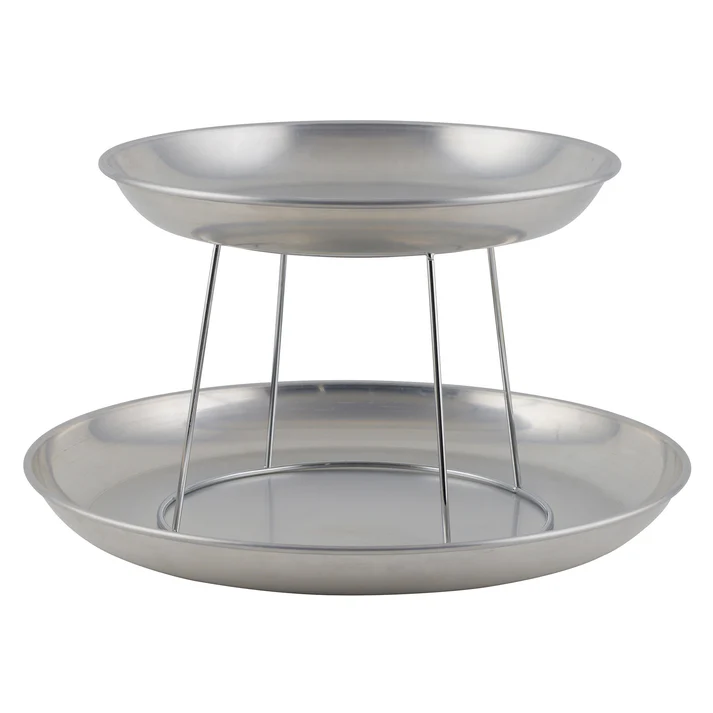 Aluminum Seafood Trays, 1-1/2" High - 13-3/4"