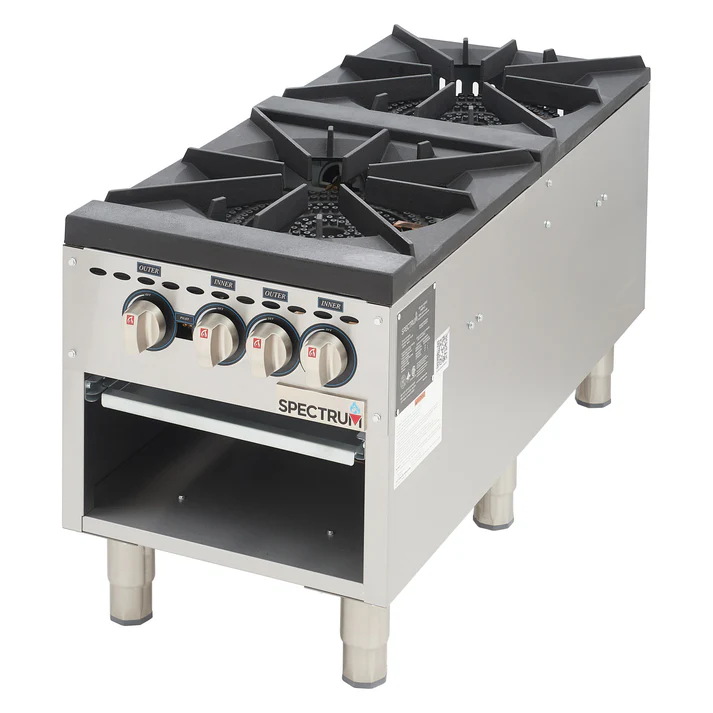 Spectrum Stock Pot Stove, Double Grate
