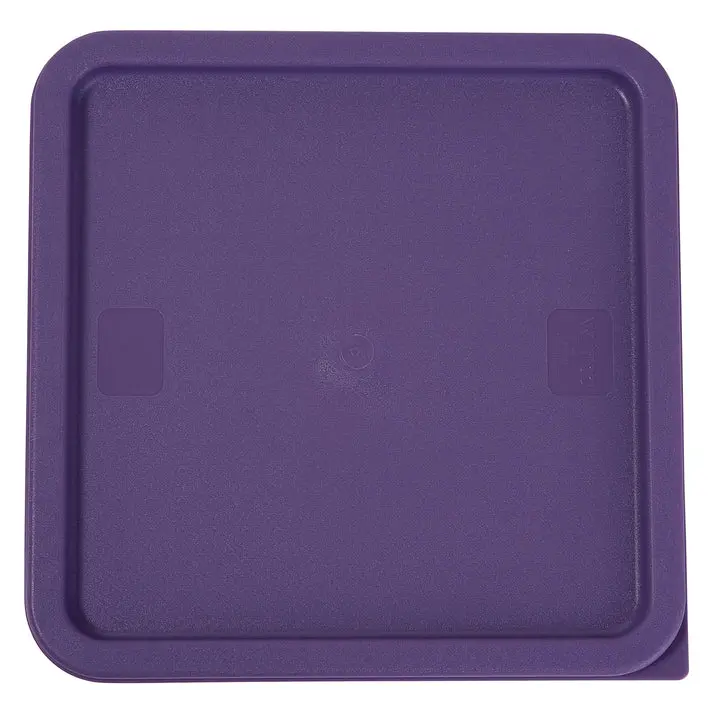 Allergen-Free Polyethylene Cover for Square Storage Container - 12 | 18 | 22 Quart
