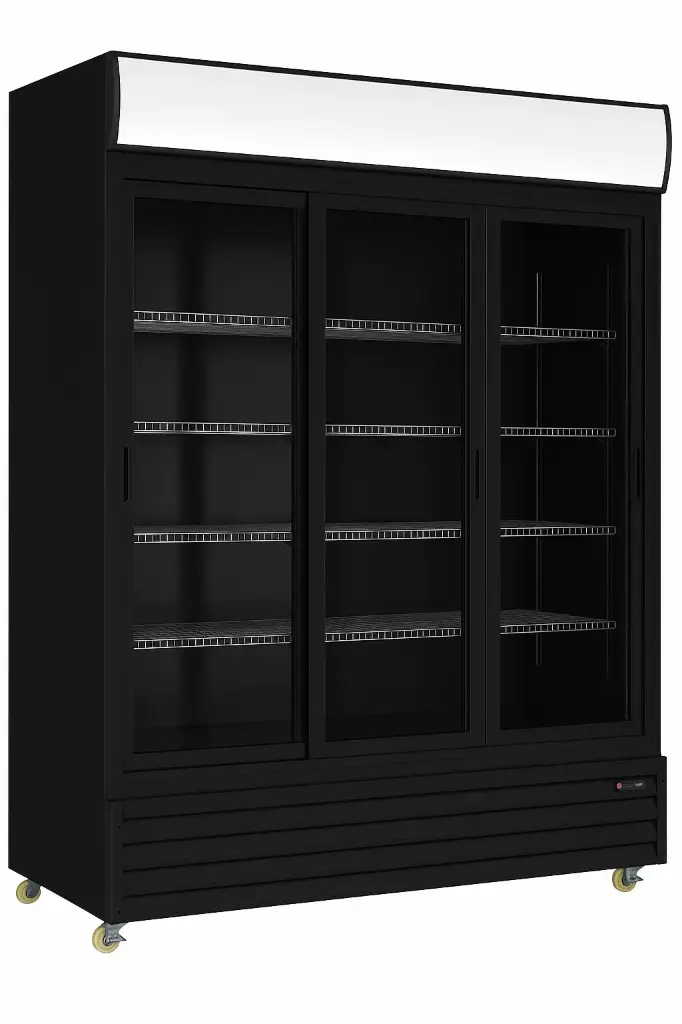 3 Glass Doors Merchandiser - Freezer -
