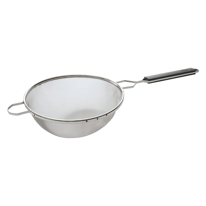 10-1/4" Single Fine Mesh Strainer with Plastic Handle