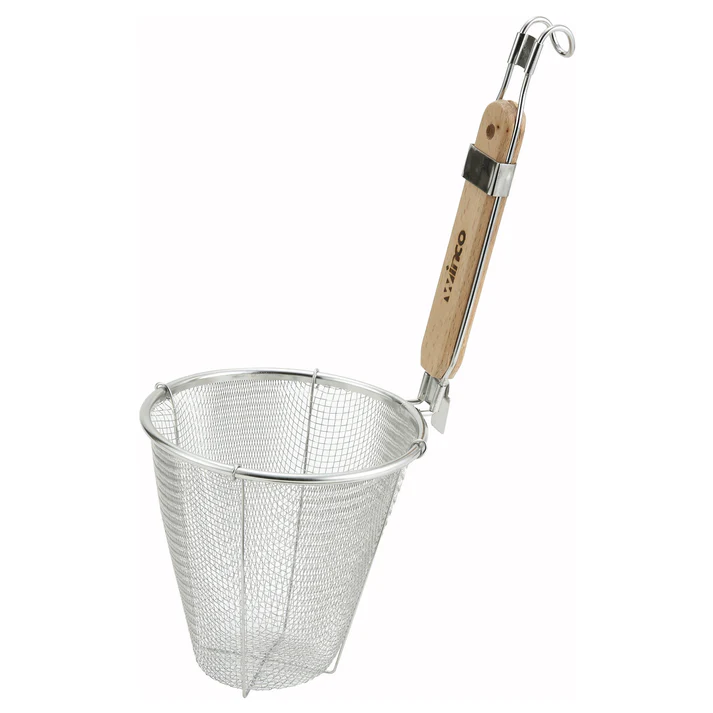 5-1/2" Single Mesh Strainer, Deep Bowl, Stainless Steel
