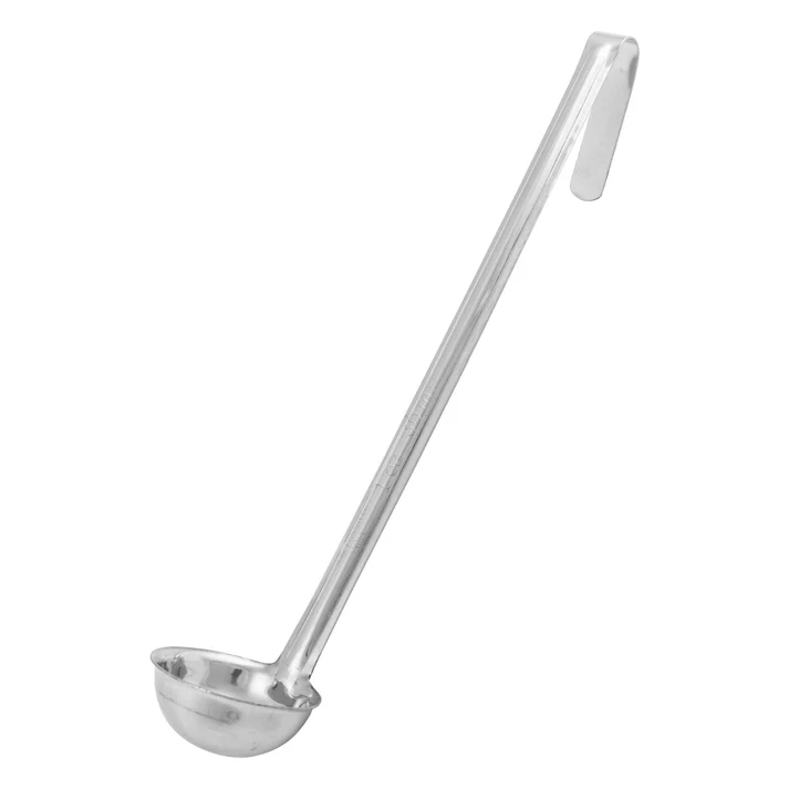 Winco Prime One-Piece Ladle, Stainless Steel - 3/4 oz
