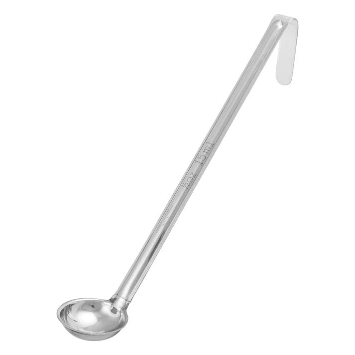 Winco Prime One-Piece Ladle, Stainless Steel - 1/2 oz