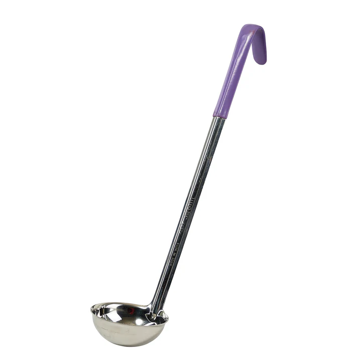 Allergen-Free One-Piece Stainless Steel 4 oz Ladle