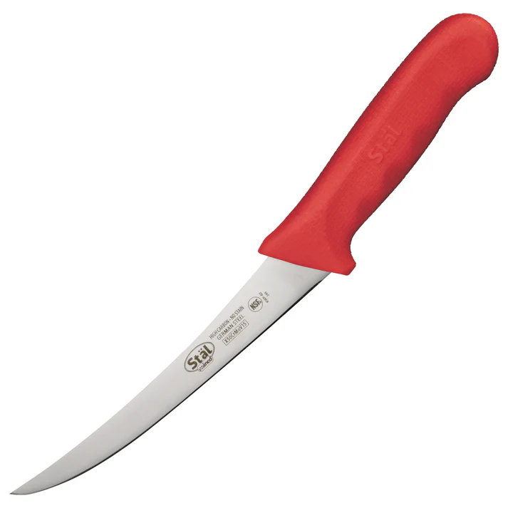 Stäl 6" Boning Knife, Flexible - Red