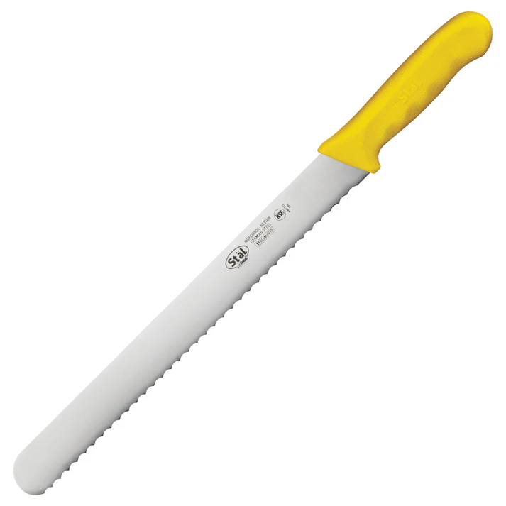 Stäl 12" Wavy Edge Slicer - Yellow