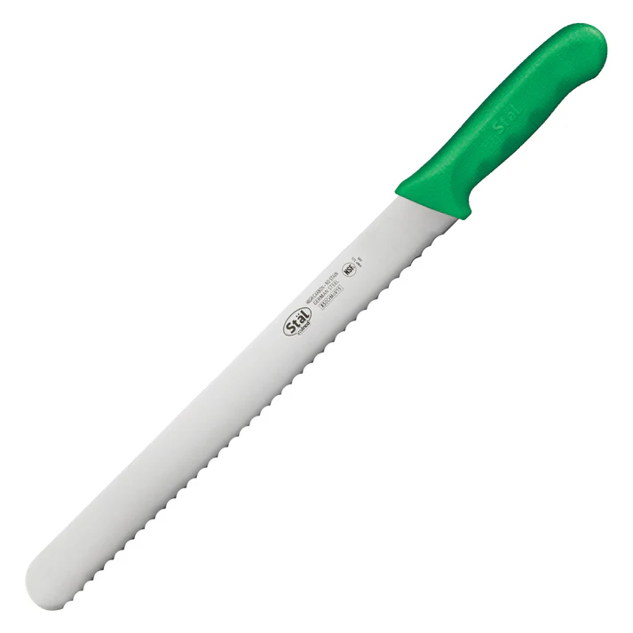 Stäl 12" Wavy Edge Slicer - Green