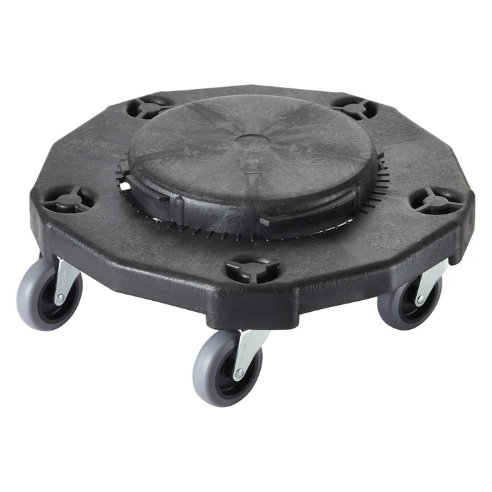  Round Trash Can Dolly, 18", Extra Heavy-duty
