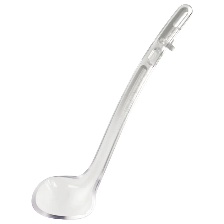 CURV One-Piece Dual Spout Ladle - Clear, 8-1/2"