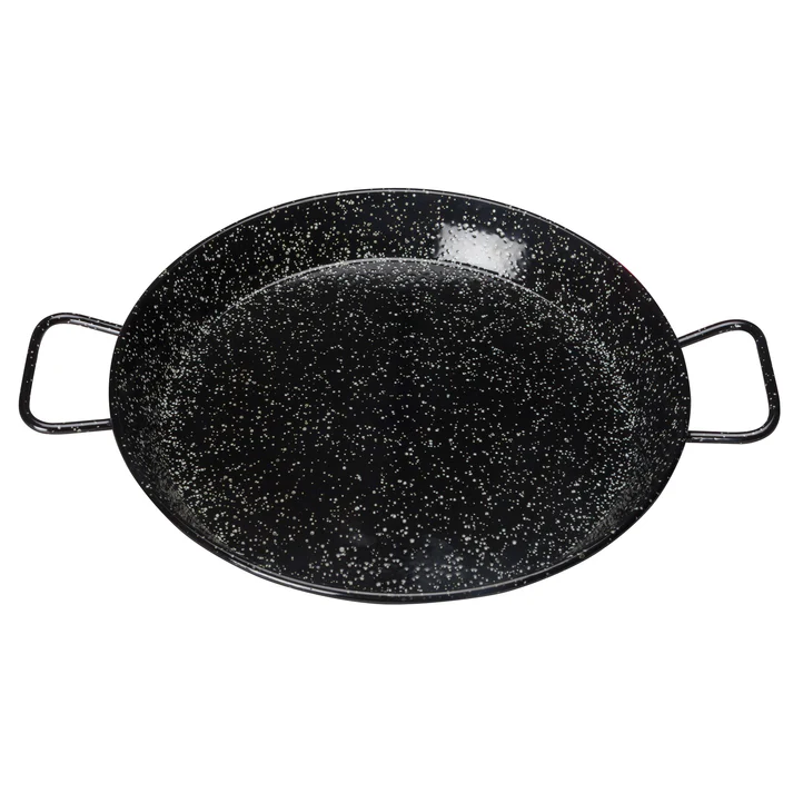Paella Pan, Enameled Carbon Steel (Spain) - 14-1/8"