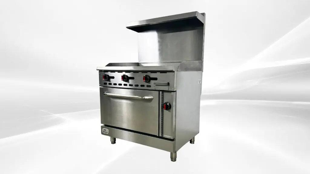 NSF 36″ Thermostat Griddle With Oven 
