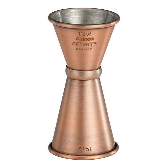 After5 Jigger, Antique Copper - 1/2 x 3/4 oz