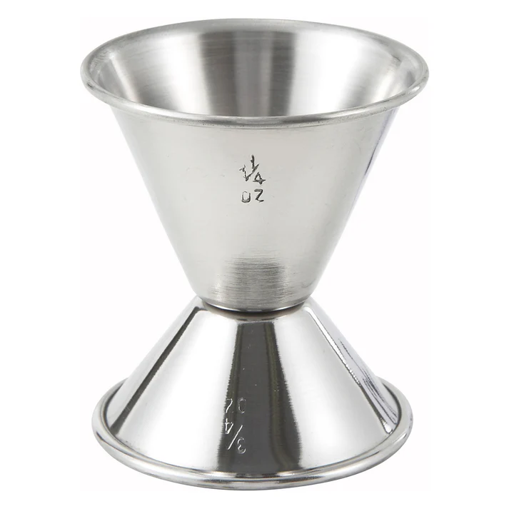 Jigger, Stainless Steel - 3/4 x 1-1/4 oz