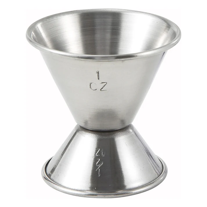 Jigger, Stainless Steel - 1/2 x 1 oz