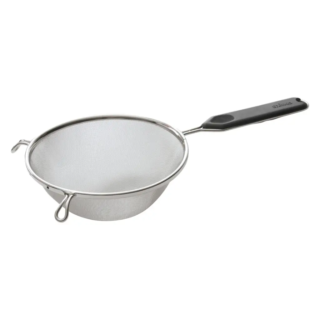 Single Fine Mesh Strainer with Plastic Handle