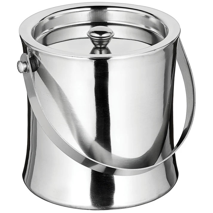  Double-Wall Ice Bucket, 60 oz., Stainless Steel