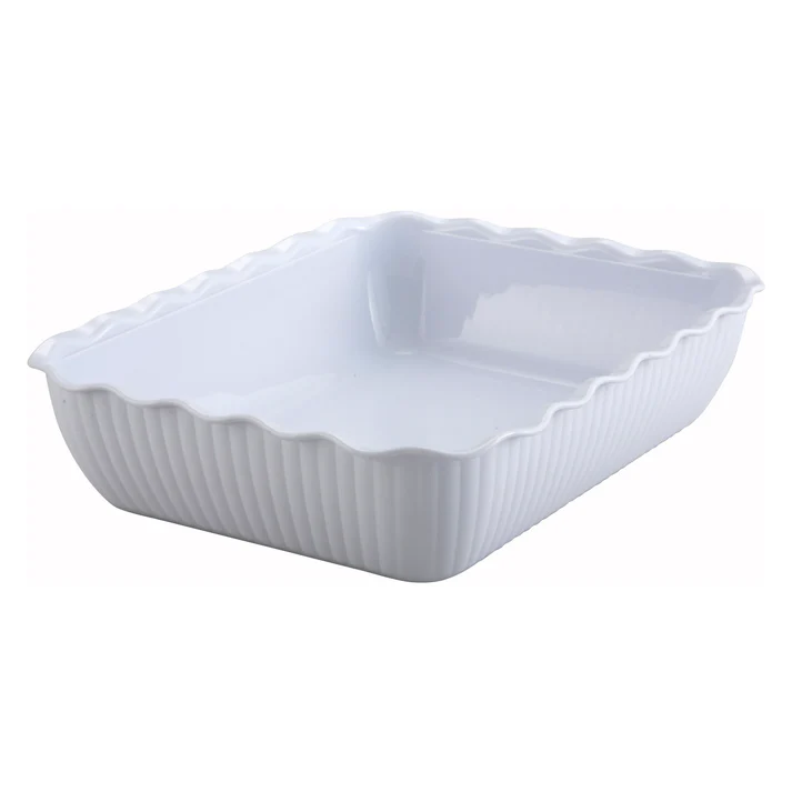 Deli Crock - 13 x 10 x 3, White