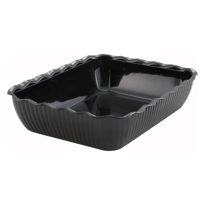 Deli Crock - 13 x 10 x 3, Black