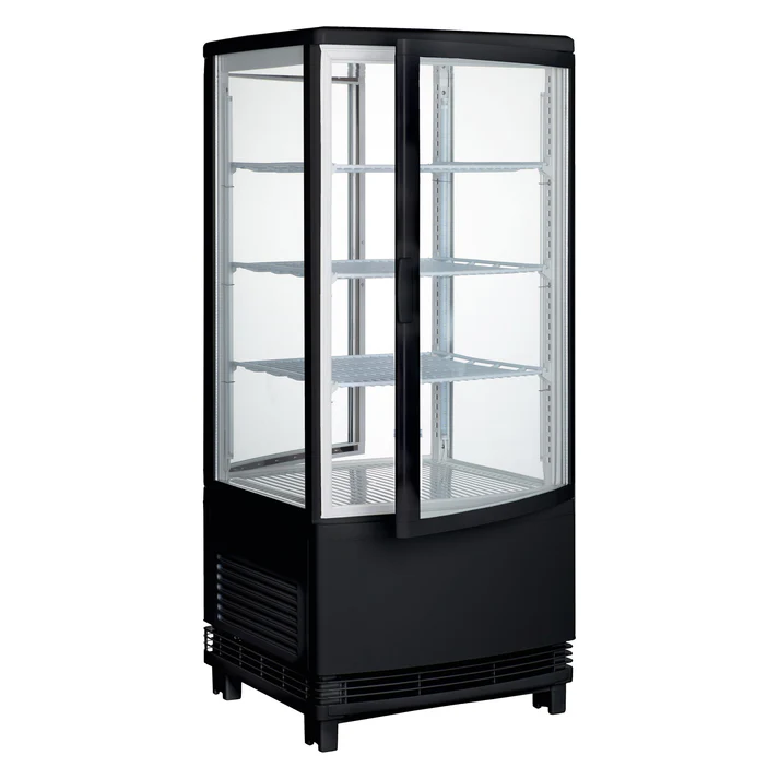  Countertop Refrigerated Beverage Display - Black