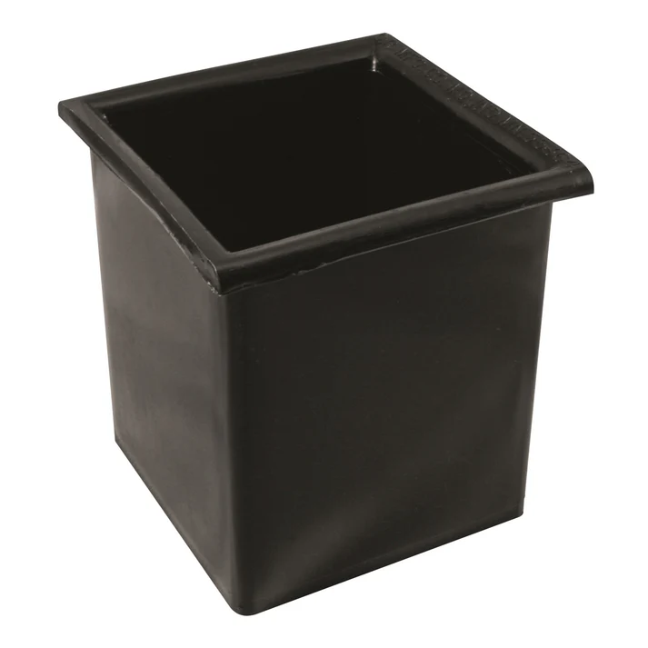 Bar Maid, Bottle Well, Square, Black, Polyethylene