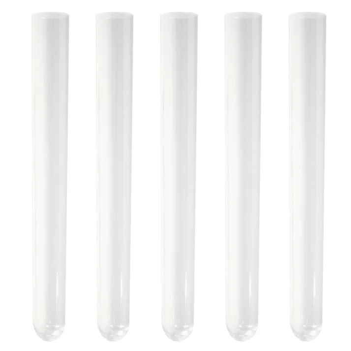 Bar Maid Shooter Tubes, Clear - 100 Pieces/Pack