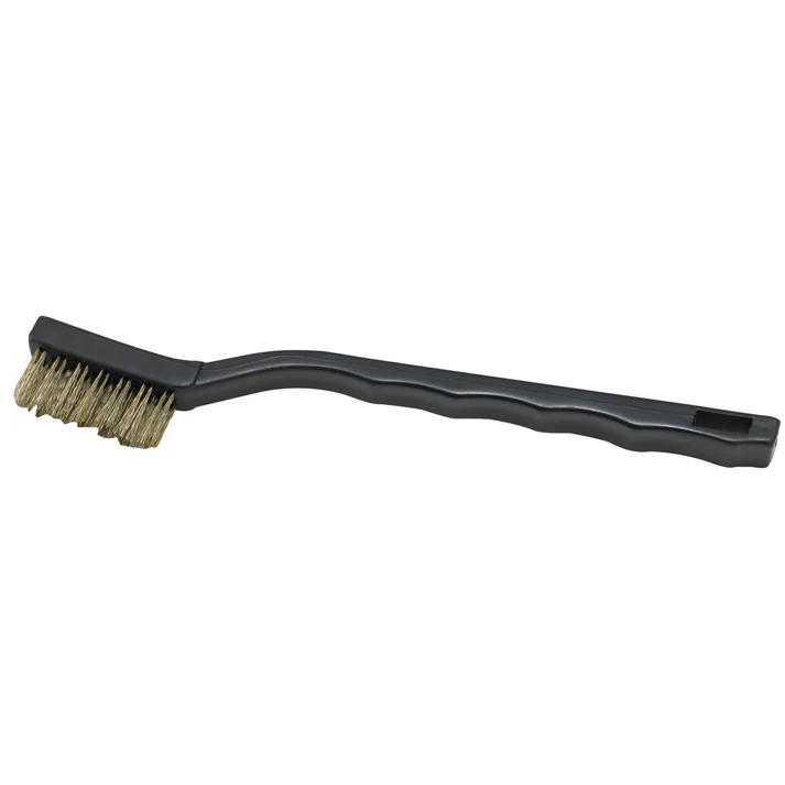 7" Mini Utility Brush with Brass Bristles