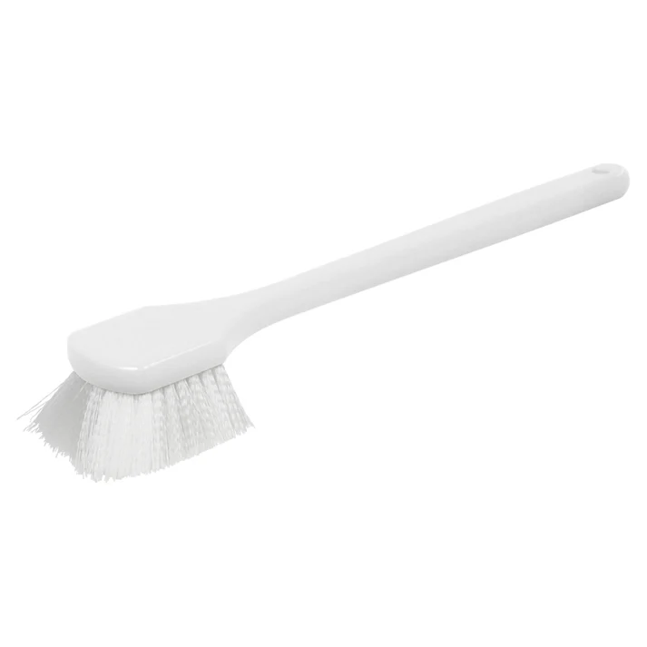  Pot Brush with Nylon Bristles and Plastic Handle - 20"