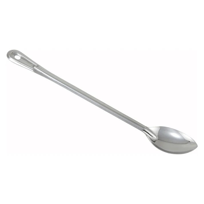 Heavy-Duty Basting Spoon, Stainless Steel, 1.5mm - Solid, 18"