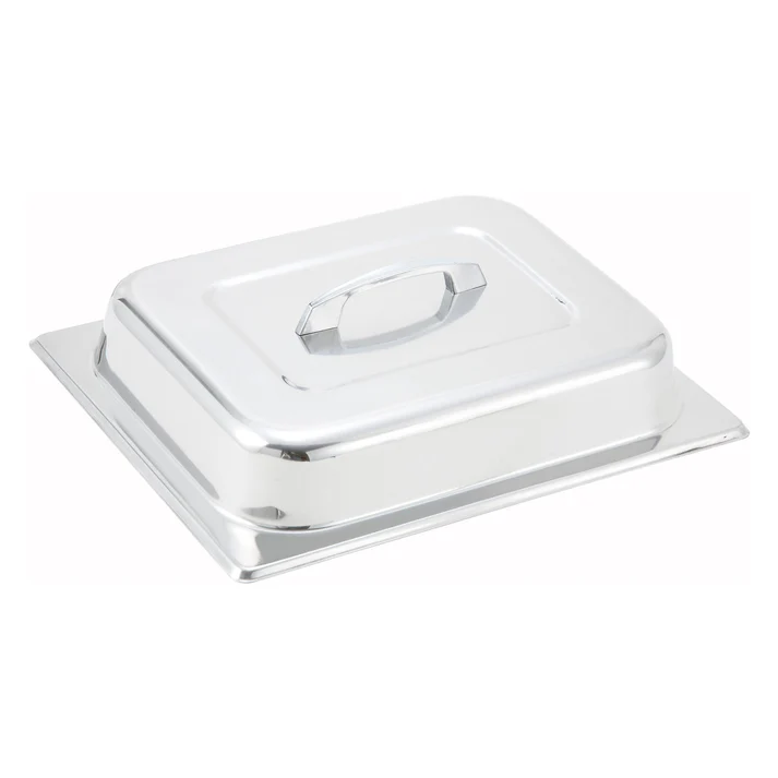 Stainless Steel Dome Cover with Center Handle - Half