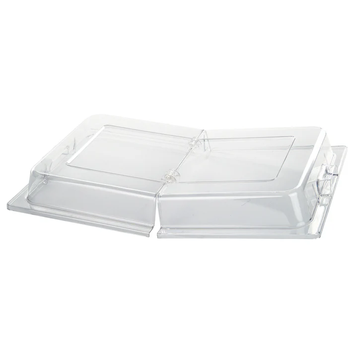 Dome Cover, Full-Size, Hinged Opening, Polycarbonate