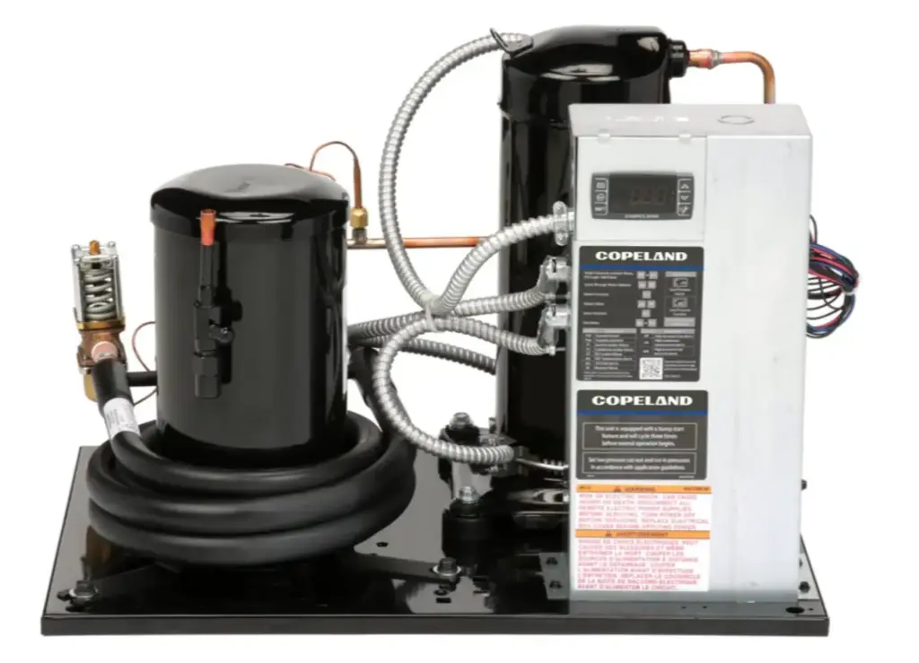 FFAP-042-TFC-071 Refrigeration Condensing Unit, Scroll, 4HP, 230/3, R22, R134, R404A